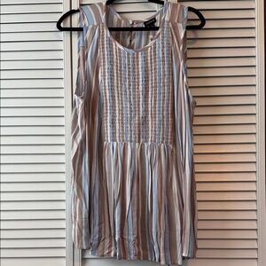 Torrid Multicolor Striped Top, NWT Torrid Size 2